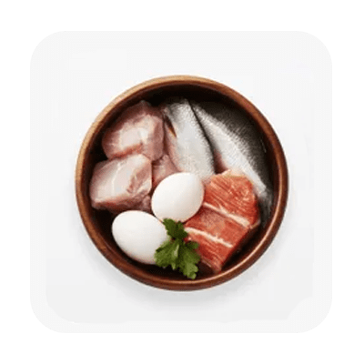 Meat, Fish & Eggs